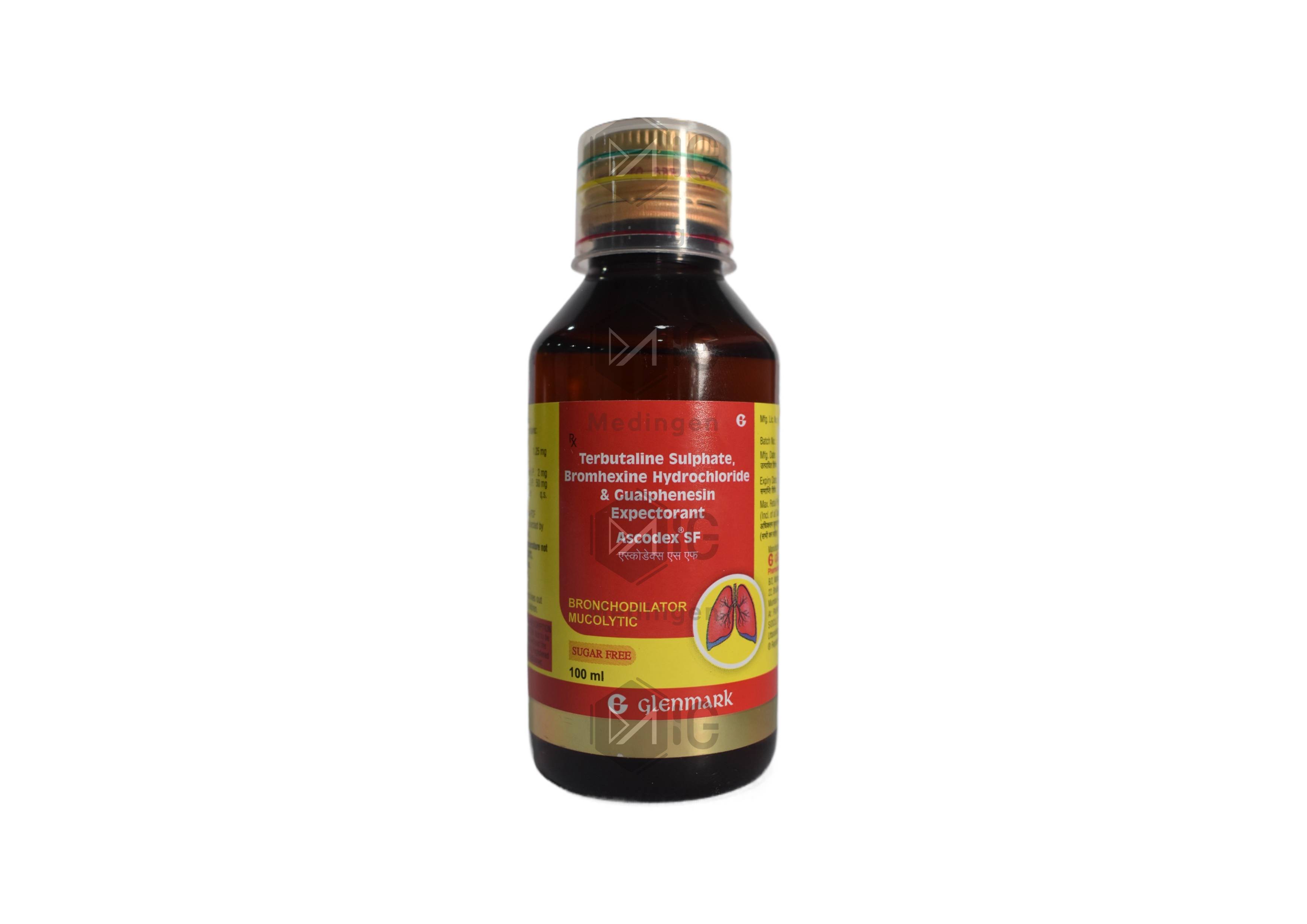 ASCODEX SF SYRUP 100ML